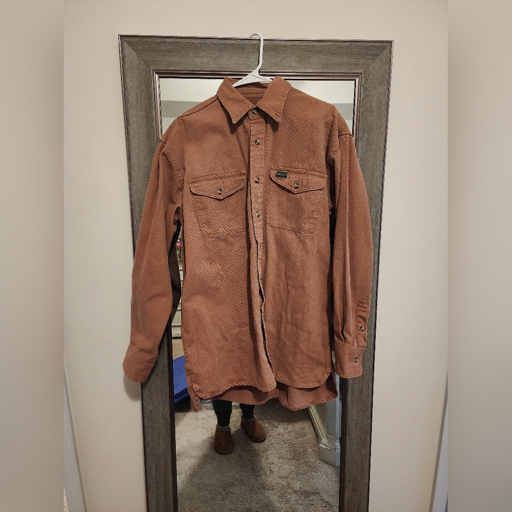 Men's John Deer Heavy Duty Button Up